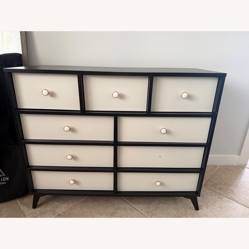 Used Modern Two Color Dresser for sale on AptDeco