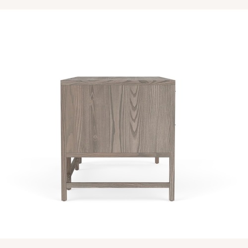 Used Room & Board Berkeley Wood Desk in Gray for sale on AptDeco