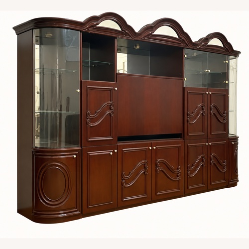 Used Large Traditional Mahogany China Cabinet for sale on AptDeco