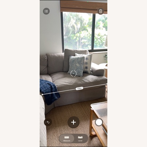 Used City Furniture Light Gray 3+ Piece Sectionalal for sale on AptDeco