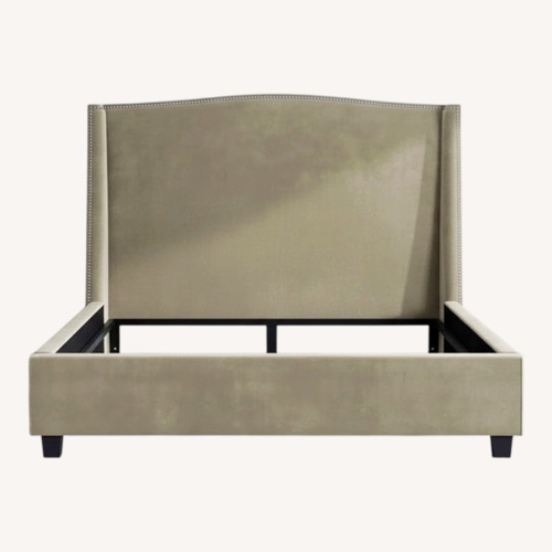 Used Resoration Hardware King Bedframe  for sale on AptDeco