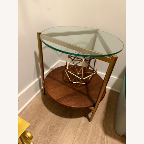 Used West Elm Mid-Century Art Display Side Table (20") for sale on AptDeco