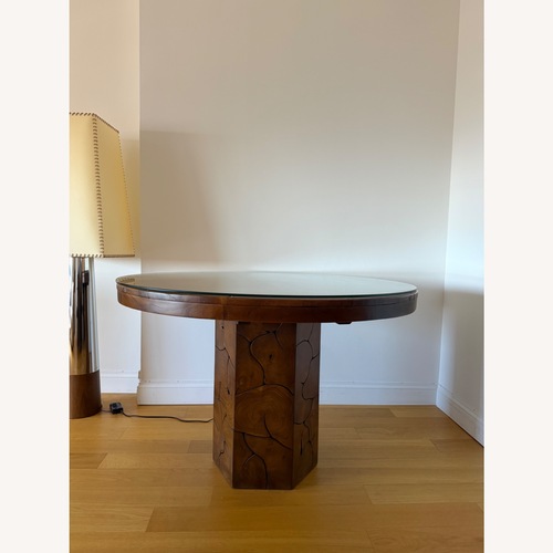 Used Arhaus Kalmar Round Dining Table for sale on AptDeco