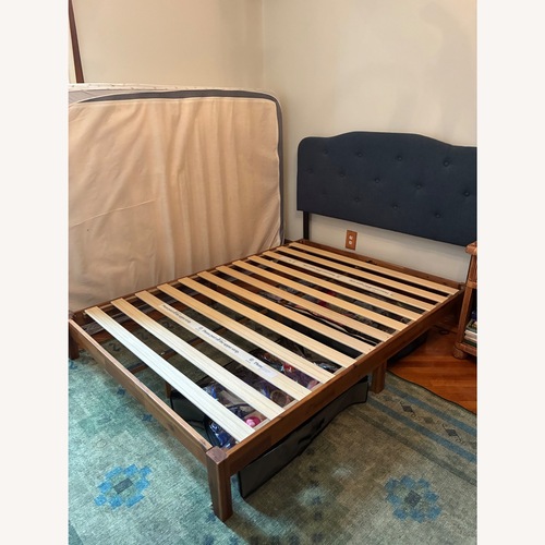 Used Zinus Lucinda Platform Bed (Headboard SEPARATE) for sale on AptDeco