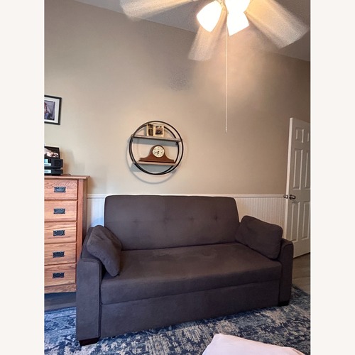 Used Night & Day Furniture Dark Gray Sleeper Sofa for sale on AptDeco