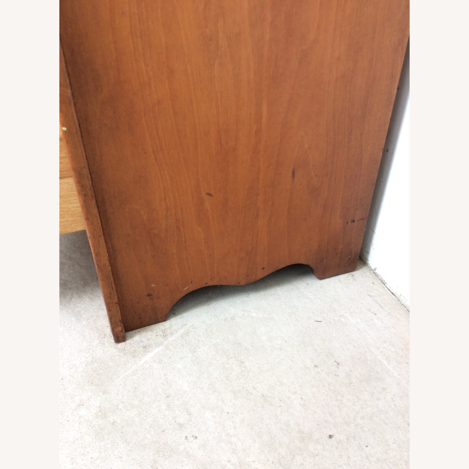Mid Century Highboy with Airplane On Drawer Face - image-15
