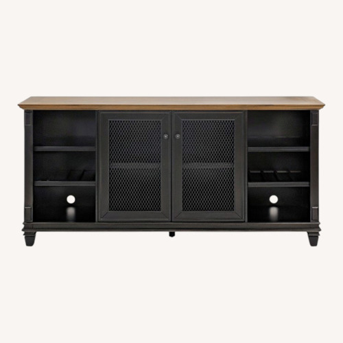 Used Martin Furniture Black Wood Media Console for sale on AptDeco