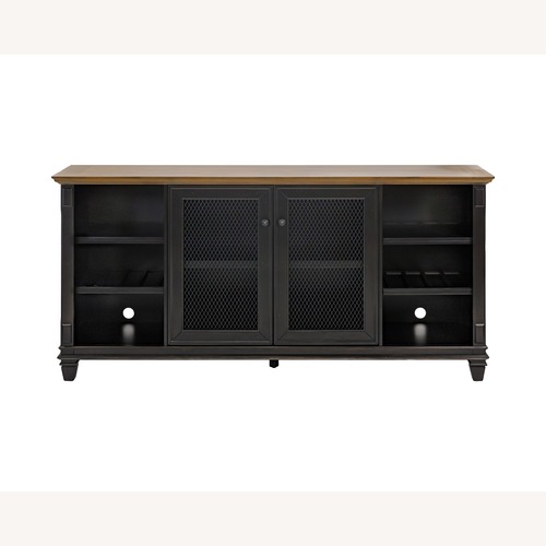 Used Martin Furniture Black Wood Media Console for sale on AptDeco