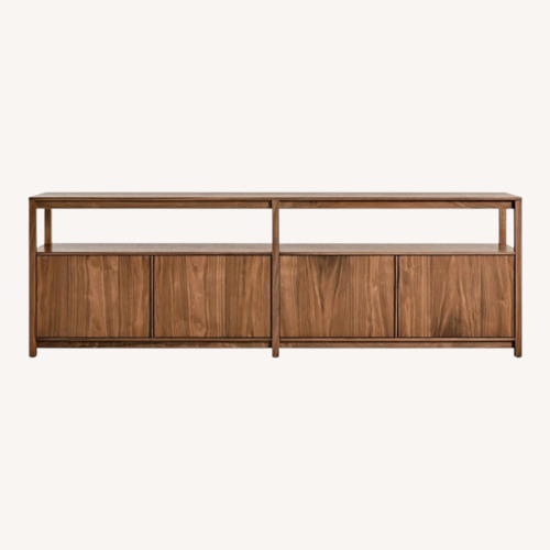 Used Joss & Main Open Plan Oak Bookcase for sale on AptDeco
