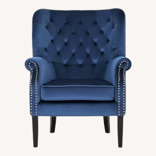 Used Upholstered Wingback Chair  for sale on AptDeco