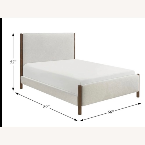 Used Living Spaces Landry King Bed for sale on AptDeco
