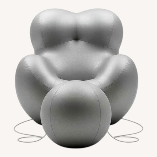 Used B&B Italia Silver Armchair for sale on AptDeco