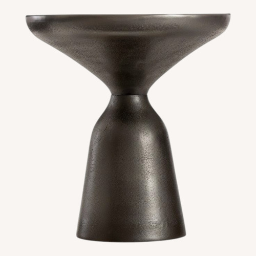 Used Bernhardt Interiors Thatcher Pedestal Side Table for sale on AptDeco