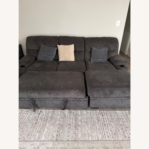 Used Gray Color Sofa for sale on AptDeco