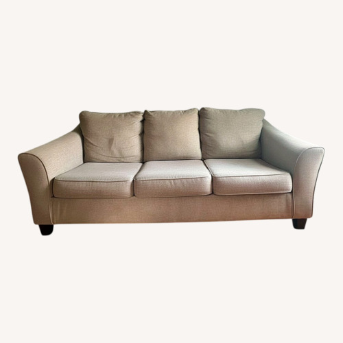 Used Light Gray Sofa Optional Chaise Lounge for sale on AptDeco