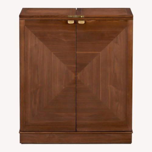 Used Crate & Barrel Maxine Bar Cabinet for sale on AptDeco
