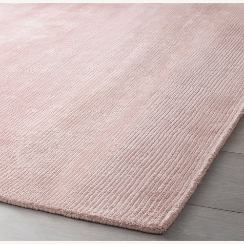 Used Restoration Hardware Reeve Stripe Handwoven Rug 6x9 Petal for sale on AptDeco