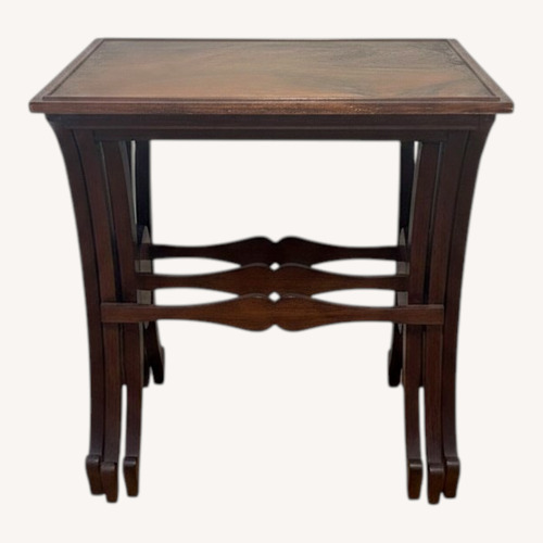 Used Late Art Deco Mahogany Nesting Tables for sale on AptDeco