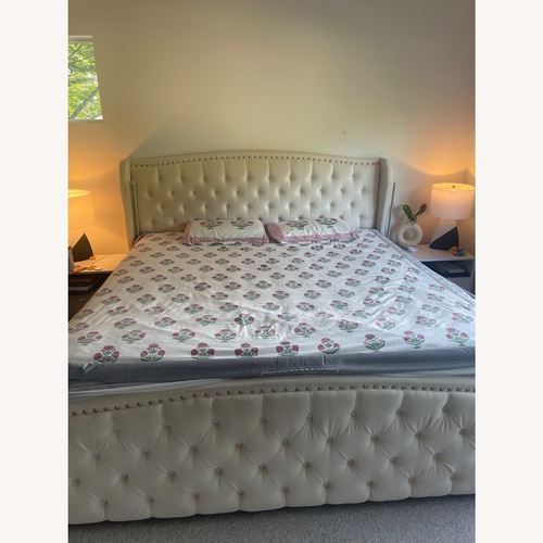 Used King Bed Frame for sale on AptDeco