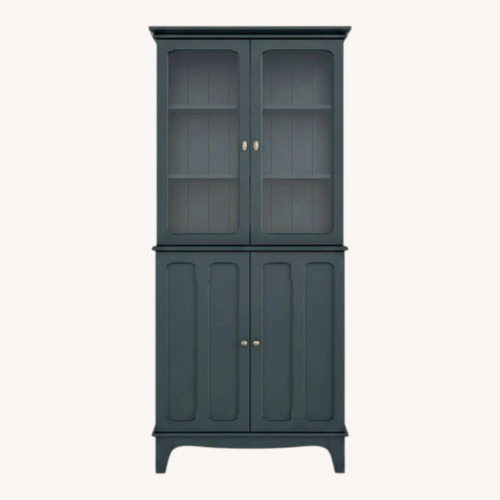 Used IKEA LOMMARP Cabinet With Glass Doors for sale on AptDeco