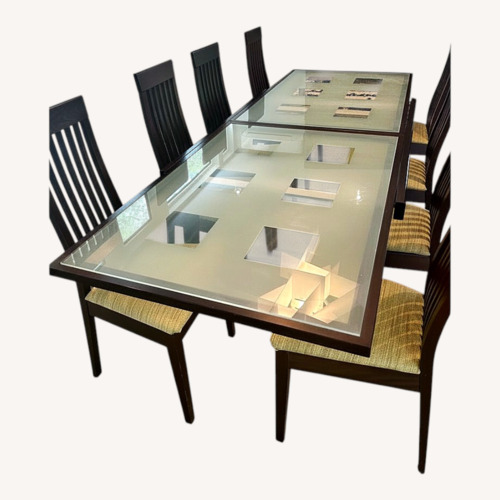 Used Calligaris Wood Dining Set for sale on AptDeco