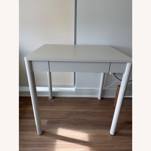 Used IKEA Tonstad Off-White Desk for sale on AptDeco