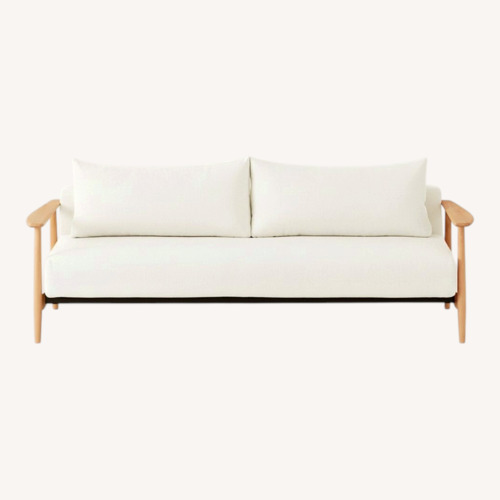 Used CB2 Una Natural Sleeper Sofa for sale on AptDeco