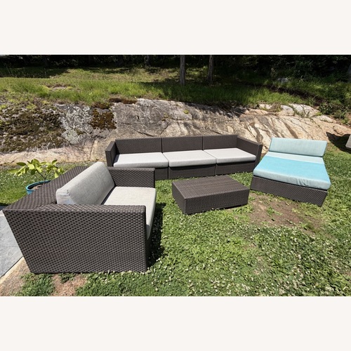 Used Dedon Patio Furniture Set for sale on AptDeco
