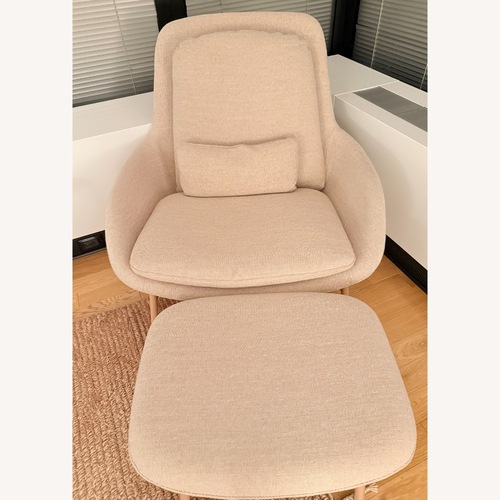 Used Blu Dot Field Lounge Chair and Ottoman for sale on AptDeco