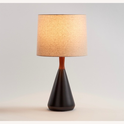 Used Crate & Barrel Weston Midcentury Style Table Lamp for sale on AptDeco