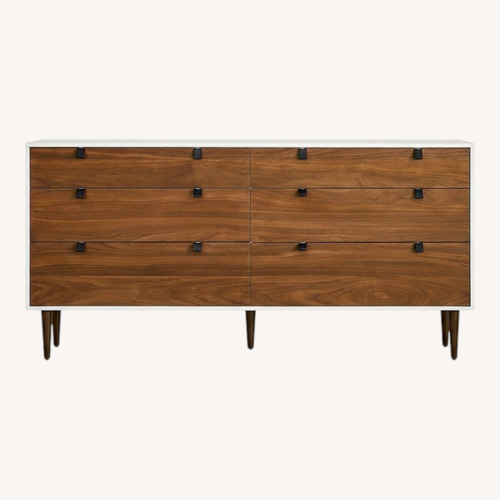 Used Article White Wood Dresser for sale on AptDeco