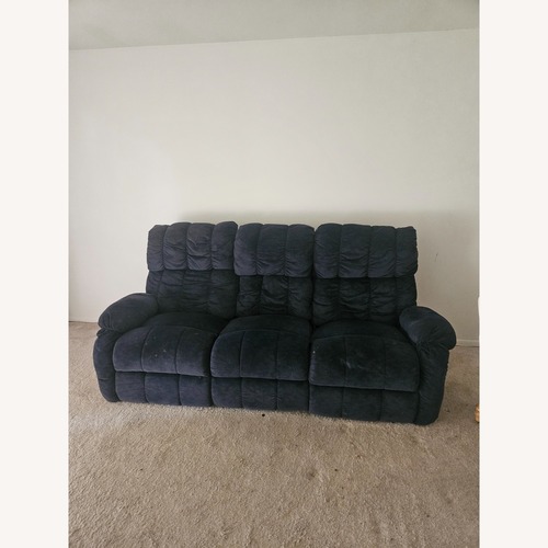 Used 3 Seat Reclining Couch With Heat and Massage for sale on AptDeco