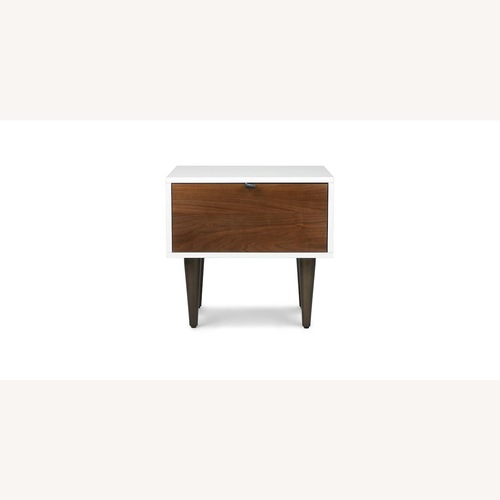 Used Article White Wood Nightstand for sale on AptDeco