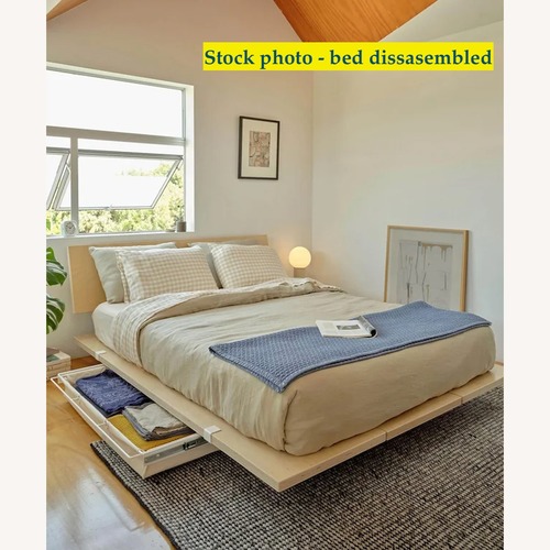 Used Floyd Bed - King, Headboard and Underbed Storage for sale on AptDeco