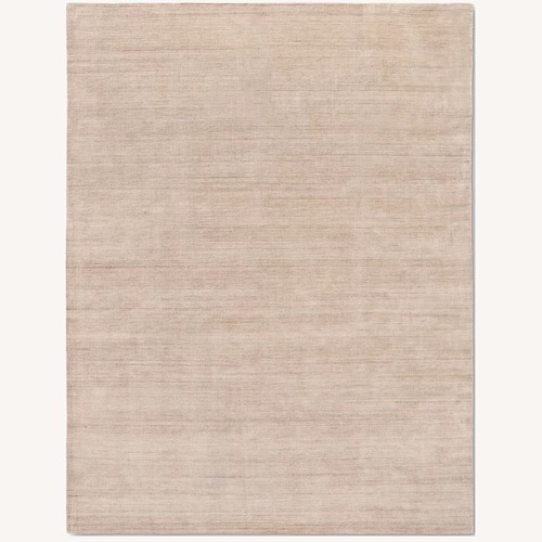 Used Restoration Hardware Amara Handwoven Rug 9x12 Wheat Wool Nylon for sale on AptDeco