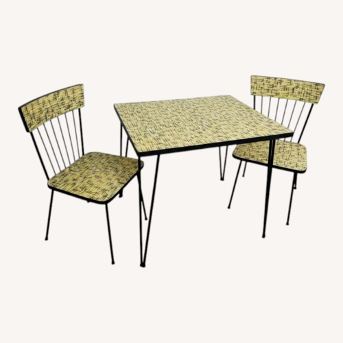 Used Vintage 1960s Child’s Table and Two Chairs for sale on AptDeco