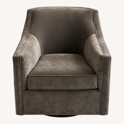 Used Gray Fabric Swivel Chairs for sale on AptDeco