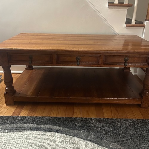 Used  Stickley Brothers Artisan Wood Table for sale on AptDeco