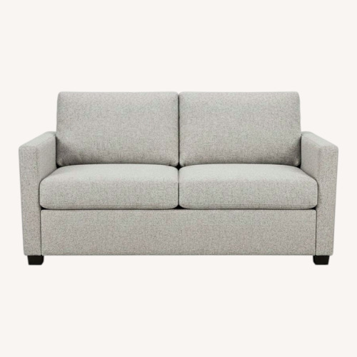 Used West Elm Light Gray Fabric Sleeper Sofa for sale on AptDeco