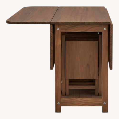 Used Wayfair Finished Wood Folding Dining Set for sale on AptDeco
