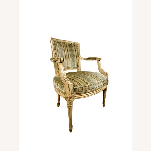 Used Vintage Neoclassical Accent Chair for sale on AptDeco