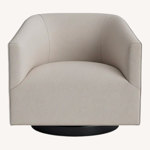 Used Mitchell Gold + Bob Williams Light Gray Armchair for sale on AptDeco