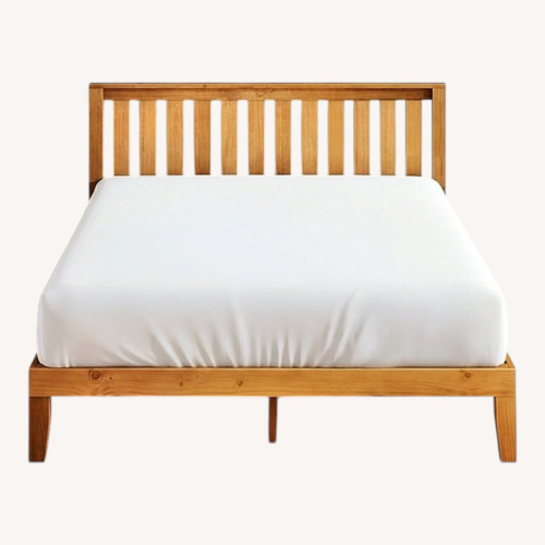 Used Amazon Natural Full Bed for sale on AptDeco