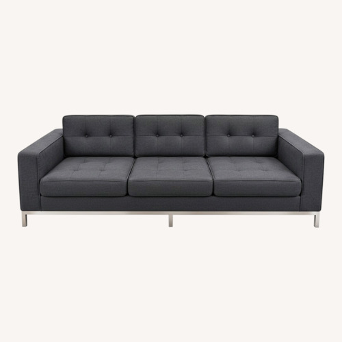 Used Gus Modern Jane Dark Gray 3 Seater Sofa for sale on AptDeco