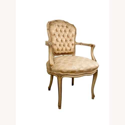 Used Vintage French Louis XV Style Armchair for sale on AptDeco