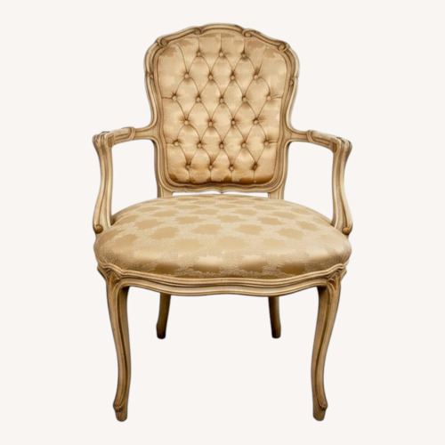 Used Vintage French Louis XV Style Armchair for sale on AptDeco