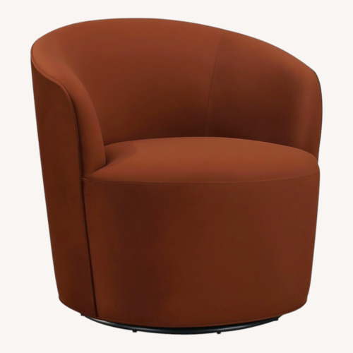 Used Coaster Fine Furniture Orange Accent Chair for sale on AptDeco