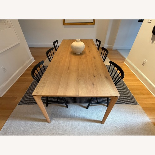 Used Amazon Oak Bok Dining Table for sale on AptDeco