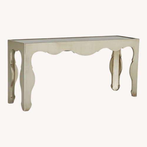 Used Bernhardt Salon Antique Silver Console for sale on AptDeco