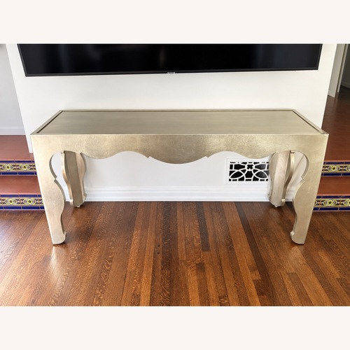 Used Bernhardt Salon Antique Silver Console for sale on AptDeco